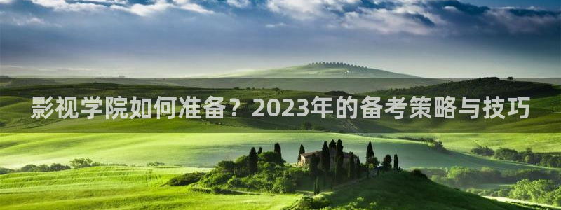 天堂影院免费播放：影视学院如何准备？2023年的备考策略与技巧